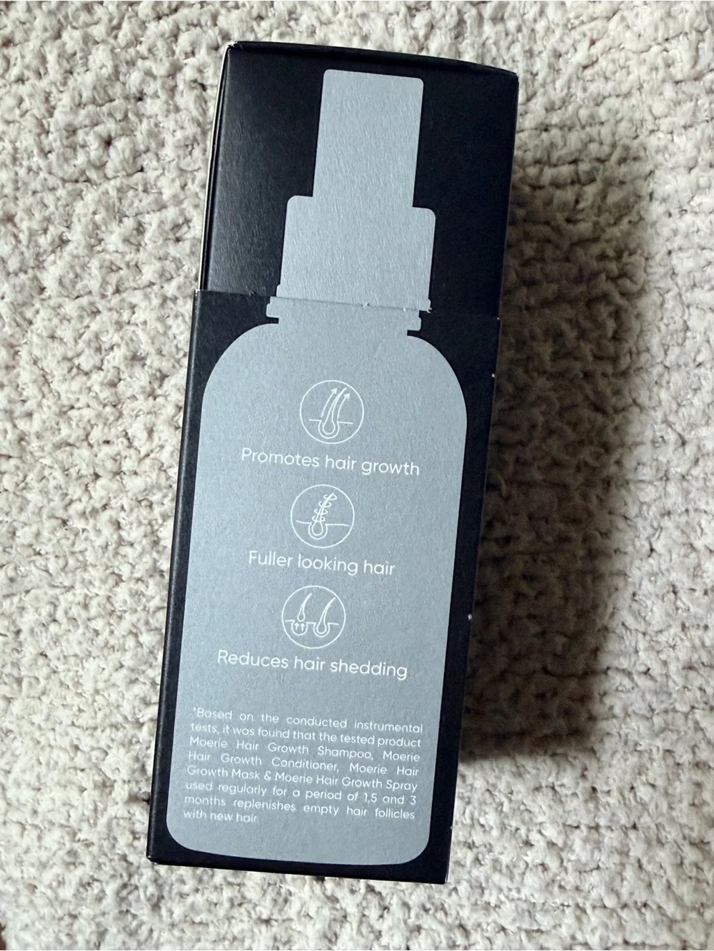 Moerie Ultimate Man Spray - Black NEW
